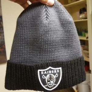 Raiders beanie